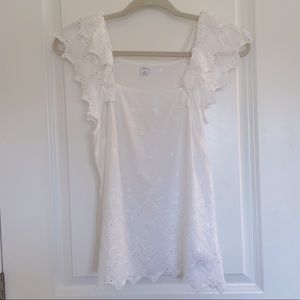 OLD NAVY White Tunic Top